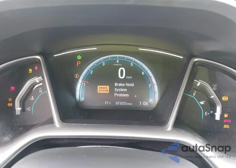 2018 Honda Civic Ex-L из США, поврежденный, VIN JHMFC1F71JX020292